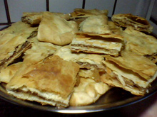 Massa folhada de maçã