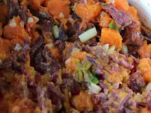 Abóbora com carne seca