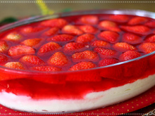 Sobremesa de morango