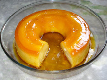 Pudim da padaria