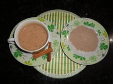 Capuccino delicioso - verdadeiro