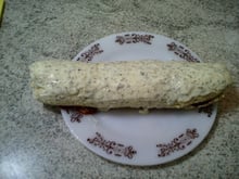 Rocambole salgado de frios