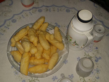 Biscoito frito de polvilho azedo