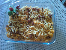 Farofa de cenoura crocante