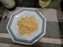 Espaguete ao Molho Gorgonzola