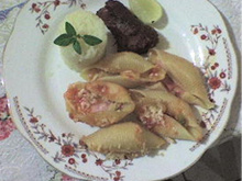 Conchiglione de frango