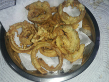 Massa para empanar berinjela e cebola