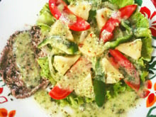 Molho de abacaxi para saladas