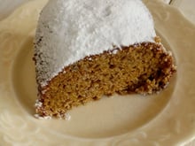 Bolo de abóbora com especiarias