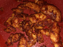 Filé de frango ao molho shoyu