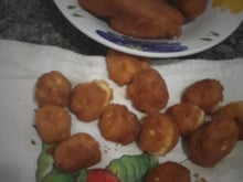 Biscoito frito da tia Claudia