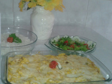 Filé ao creme de milho