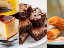 3 sobremesas fáceis que sempre faço na airfryer: já salva essas receitas de pudim de leite, brownie de chocolate e churros