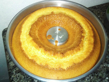 Bolo de fubá fofinho