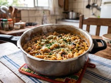 Pronto em 15 minutos: esse macarrão de panela de pressão vai salvar o almoço de domingo com a família