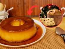 Esse pudim de panetone vai ser a sua nova receita favorita para usar as sobras do pão de Natal