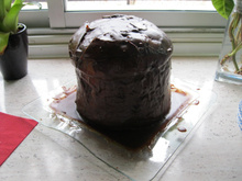 Panetone recheado com trufa