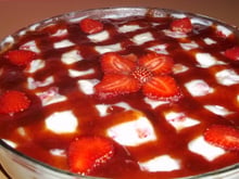 Pavê de morango