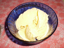 Sorvete de milho verde