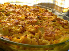 Batata gratinada