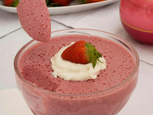 Mousse de morango Fácil