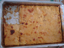 Frango grelhado com creme de milho