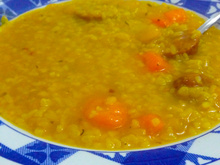 Sopa de mandioquinha