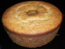 Bolo de iogurte grego