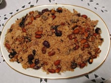 Farofa crocante de avelãs