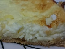Quiche de queijo e alho poró