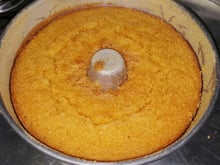 Bolo de milho de liqüidificador