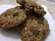 Cookie de aveia e mel