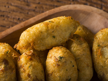 Bolinho de batata-doce com frango: confira a receita