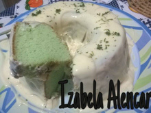 Bolo verde de limão