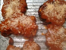 Bife à parmegiana sem complicação e sem ovo