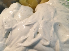 Creme de maionese com leite