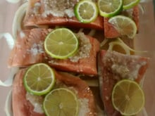 Salmão ao forno do Reges