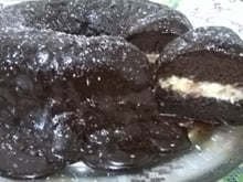 Bolo de chocolate com coco