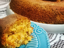 Bolo de milho vegano (cremoso)