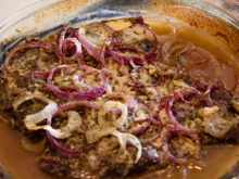 Bife ao forno fácil e rápido