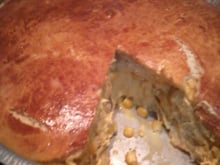 Torta de frango cremosa