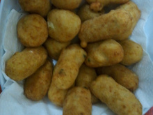 Bolinho de aipim