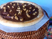 Pizza de Páscoa Don Peppone (pizza de nutella)