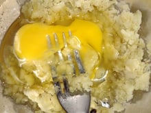 Pão de batata doce (micro-ondas) 