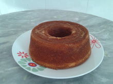 Bolo de farinha de milho