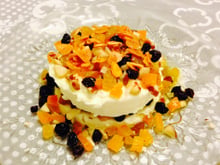 Catupiry com mix de frutas secas