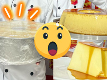 Confeiteiro faz pudim gigante de quase 10kg, supera recordes e conta a quantidade de ingrediente que usou; é inacreditável!