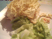 Torta de pão de fôrma