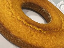 Bolo de milho sem gluten e sem lactose