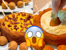 Fondue de coxinha não é novidade, mas ESSE jeito de preparar o prato vai te deixar com muita fome! Você experimenta ou passa?